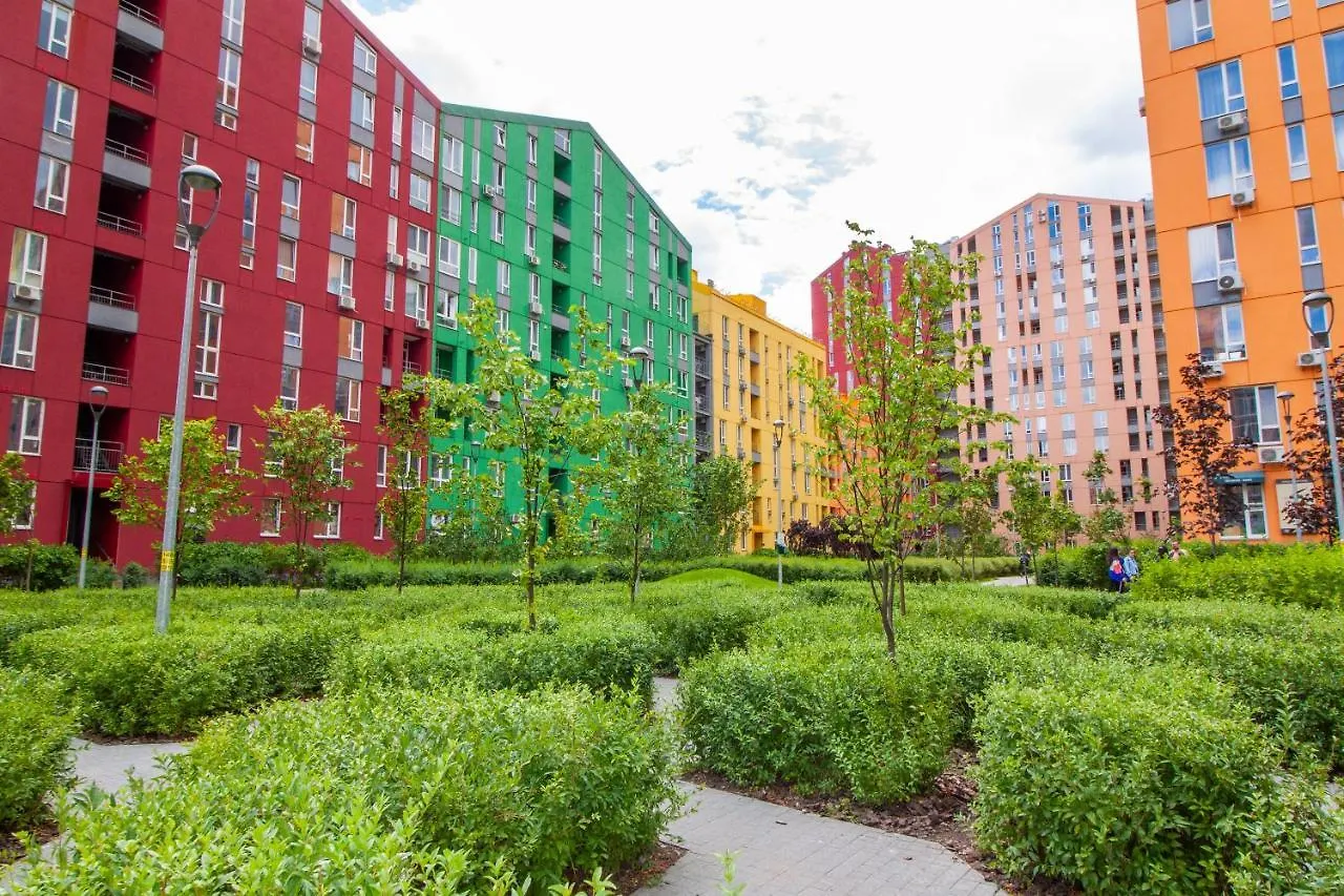 Зручна Квартира В Жк Комфорт Таун Kijev Apartman